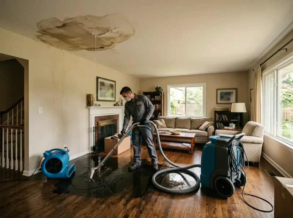 attic-pipe-burst-ceiling-drip-008 — frequently asked questions, Water Damage Restoration & Carpet Care in Dranesville, VA